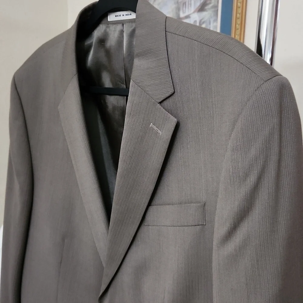 100%Wool Kenneth Cole Suite Blazer 44 / 38 Luxury Office Formal